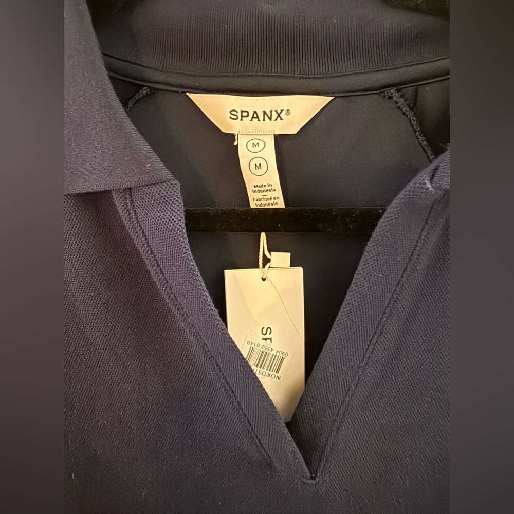 SPANX® AirEssentials Polo Shirt NWT never worn!
